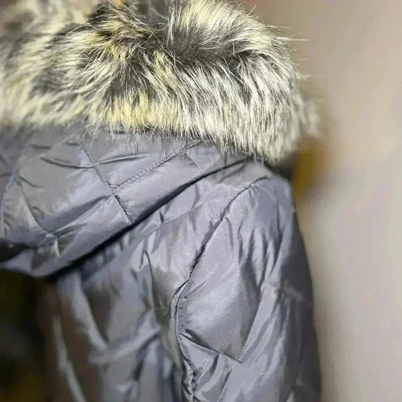 NWT Anne Klein Ladies Quilted Puffer Coat Jacket - Size Medium - Picture 4 of 11